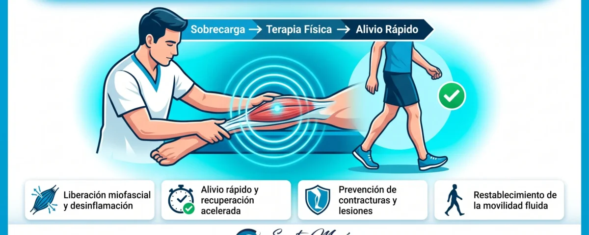 Sobrecarga en pantorrillas: técnicas de alivio rápido en Lima