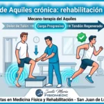 Tendinitis de Aquiles crónica: rehabilitación sin cirugía